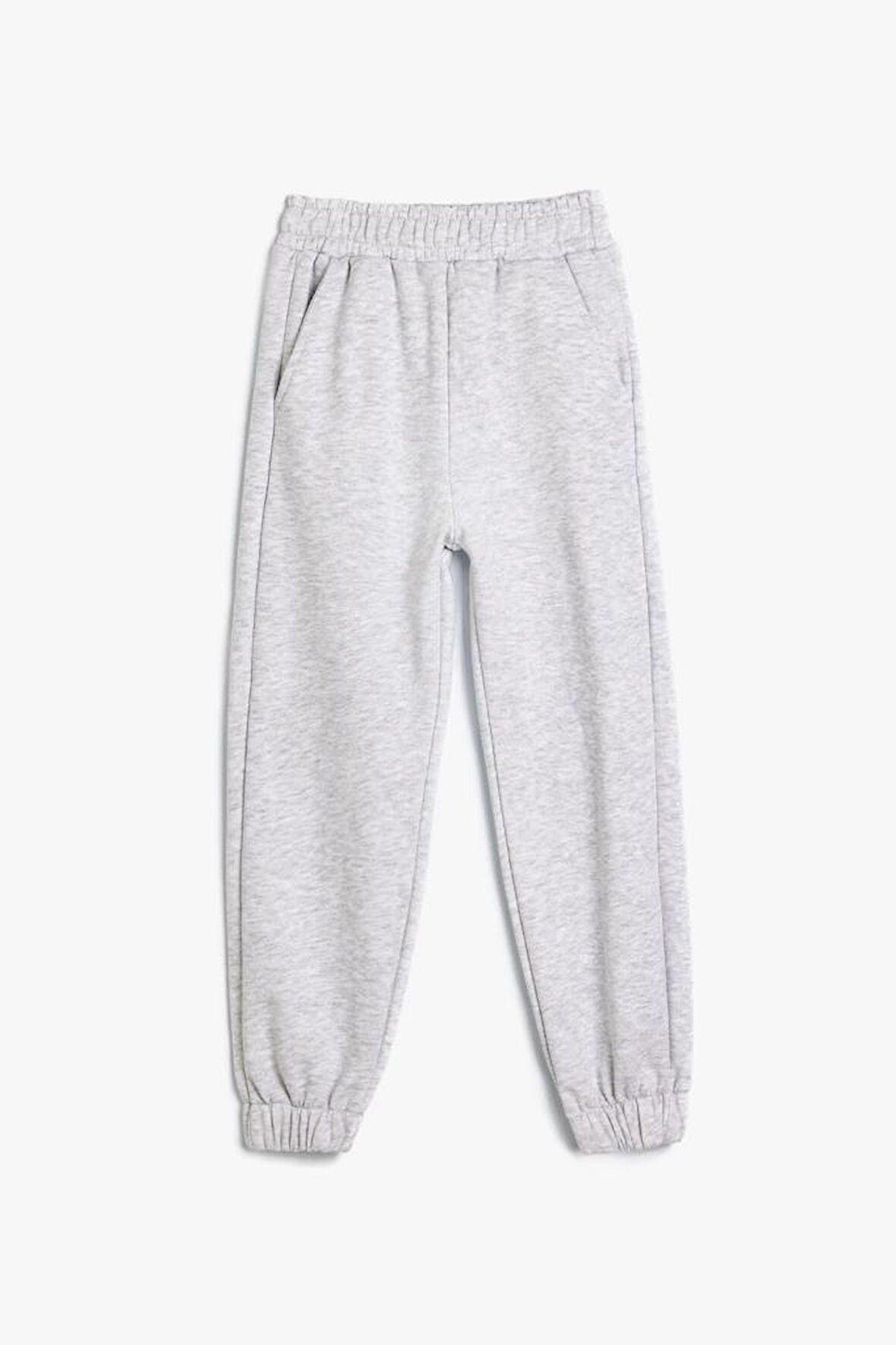 Koton Kız Çocuk Basic Jogger Eşofman Altı Beli Lastikli
