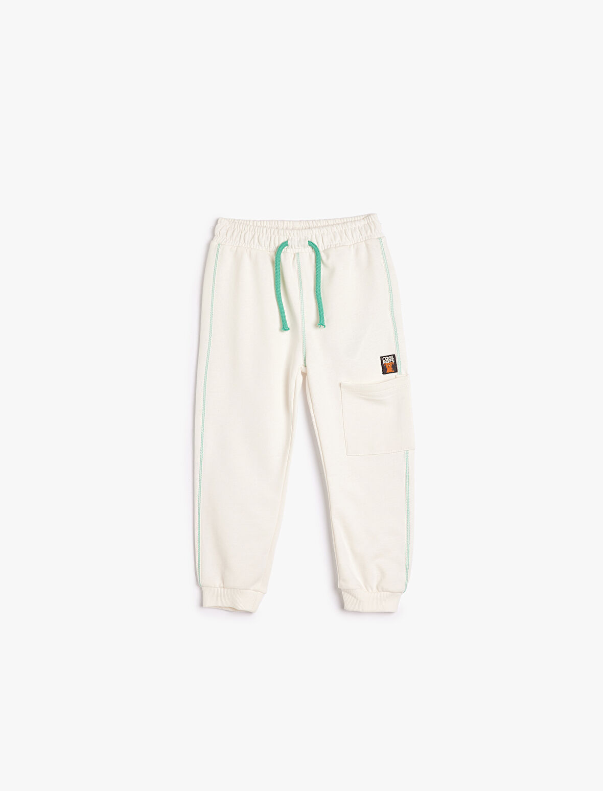 Jogger Eşofman Altı Beli Bağlamalı Cepli 