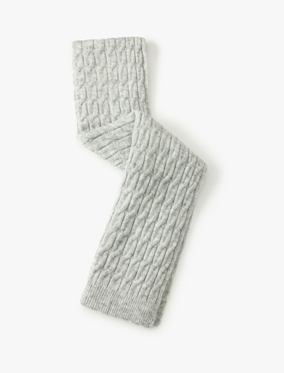 Uzun Atkı Örgü Dokulu