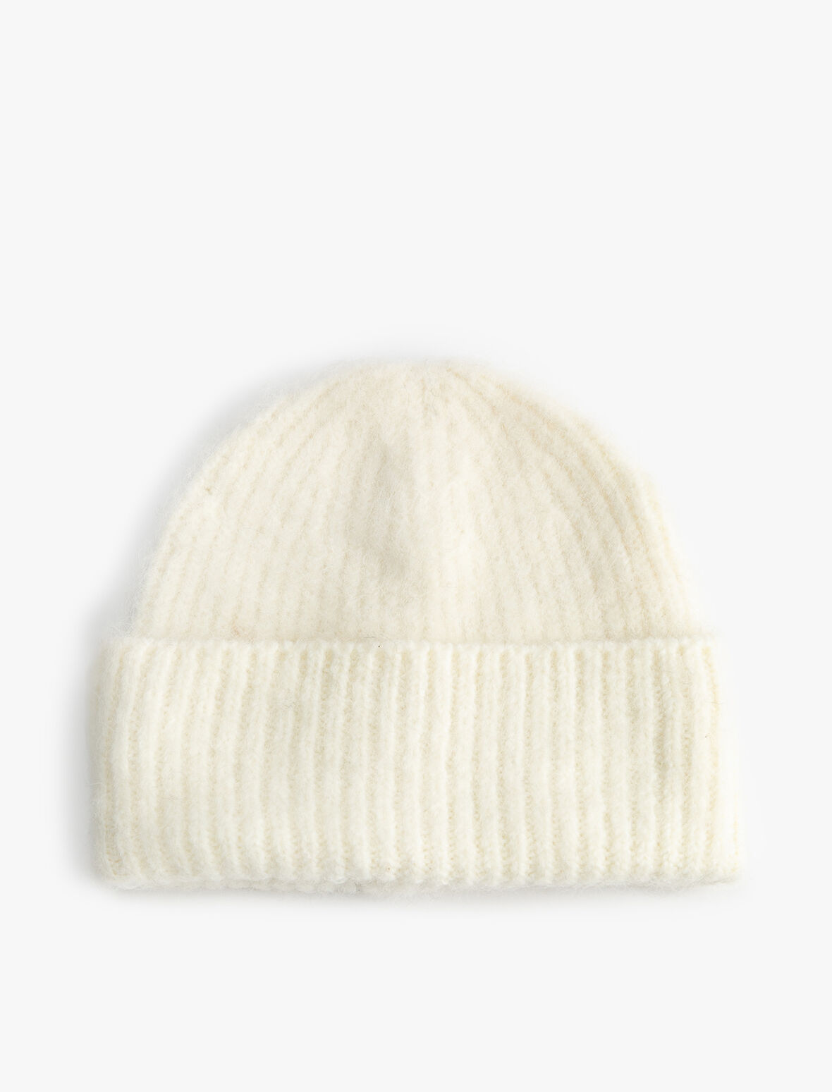 Örgü Bere Yumuşak Dokulu Katlama Detaylı