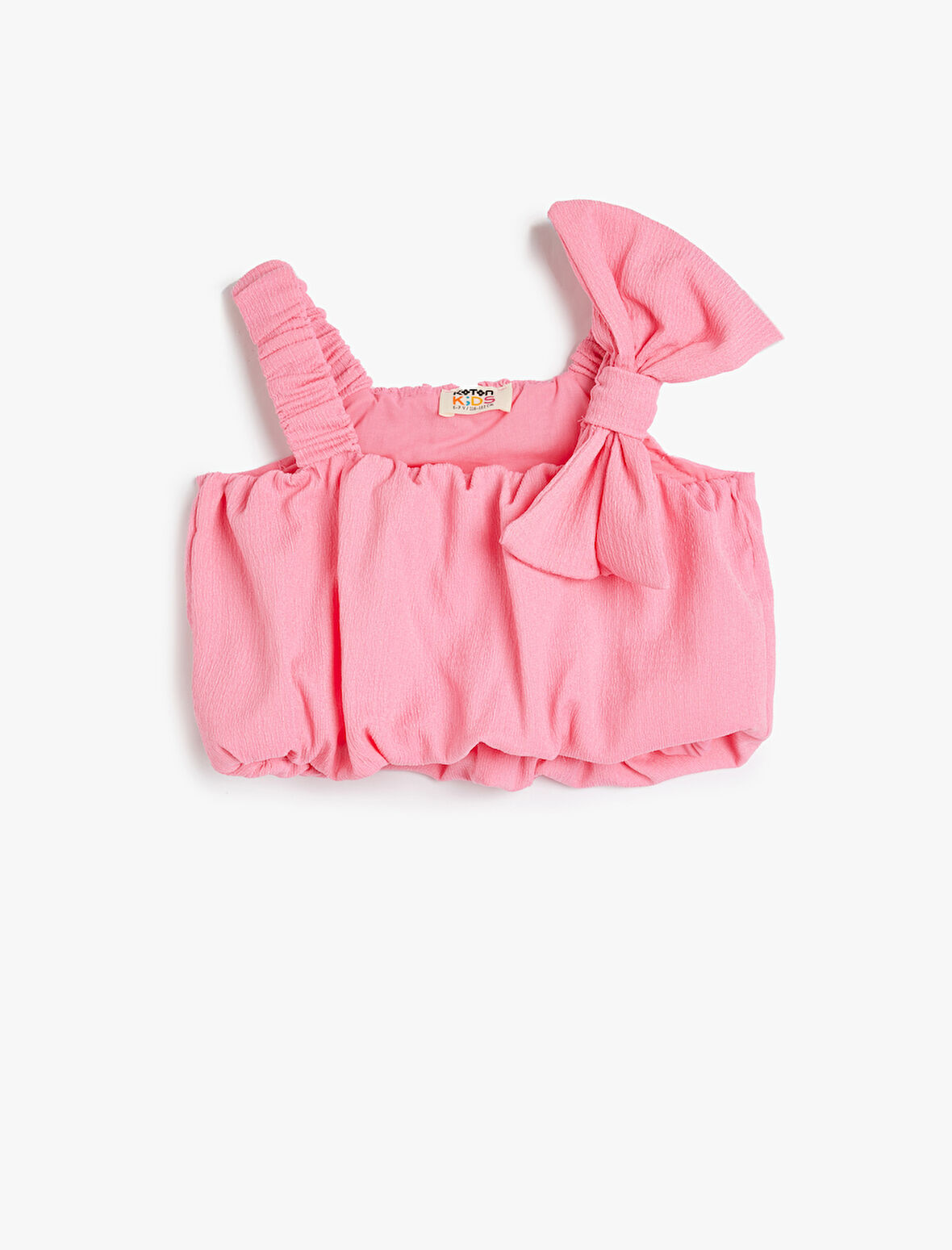 Crop Atlet Askılı Fiyonk Detaylı 