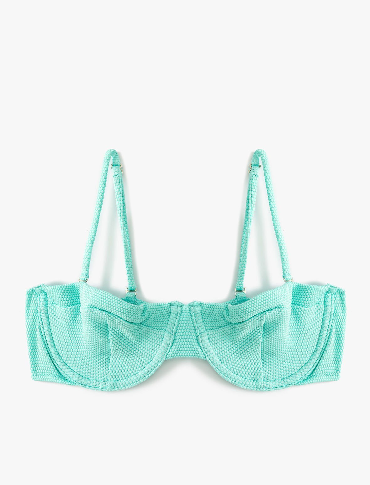 Koton X Şahika Ercümen - Balenli Bikini Üstü Dokulu 