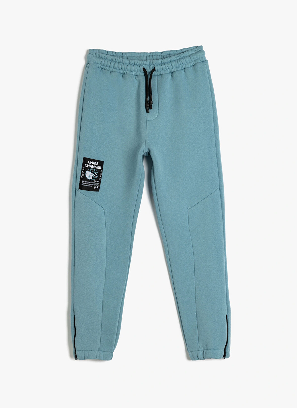 Koton Lastikli Paça Mavi Erkek Çocuk  Eşofman Altı 5WKB40109TK