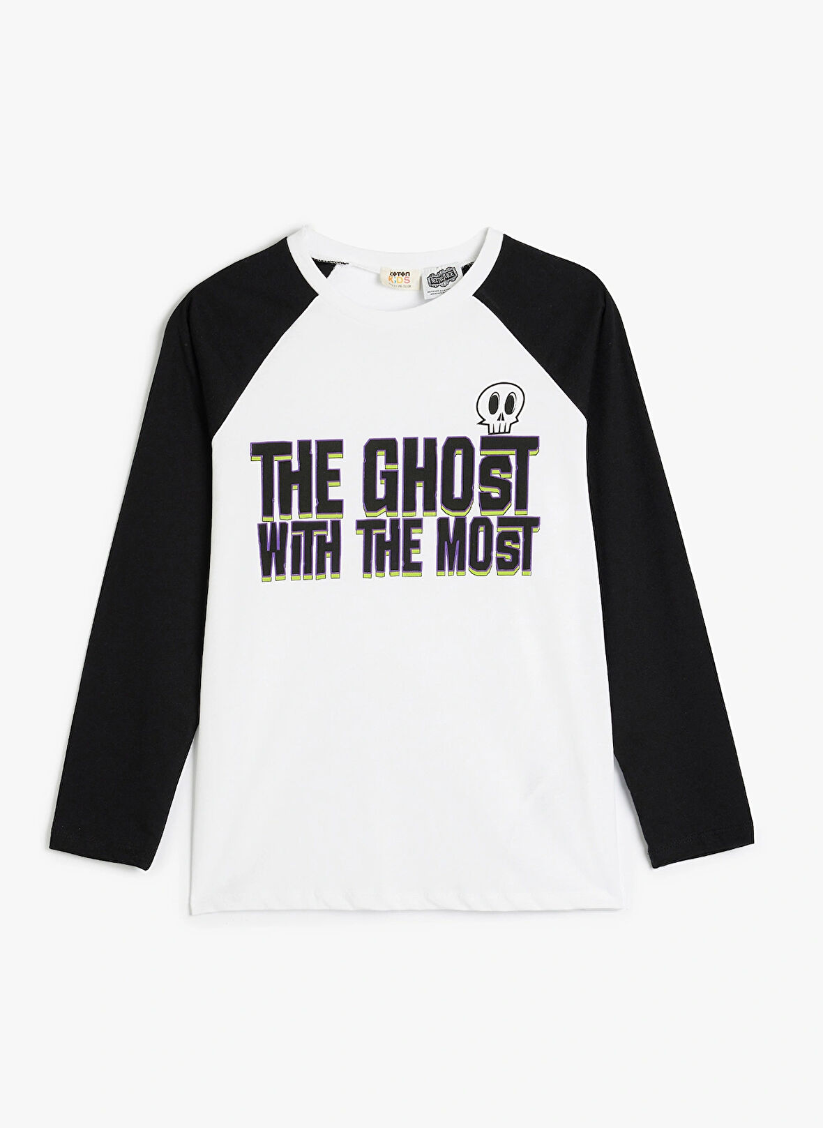 Koton Baskılı Beyaz Erkek Çocuk T-Shirt 5WKB10337TK