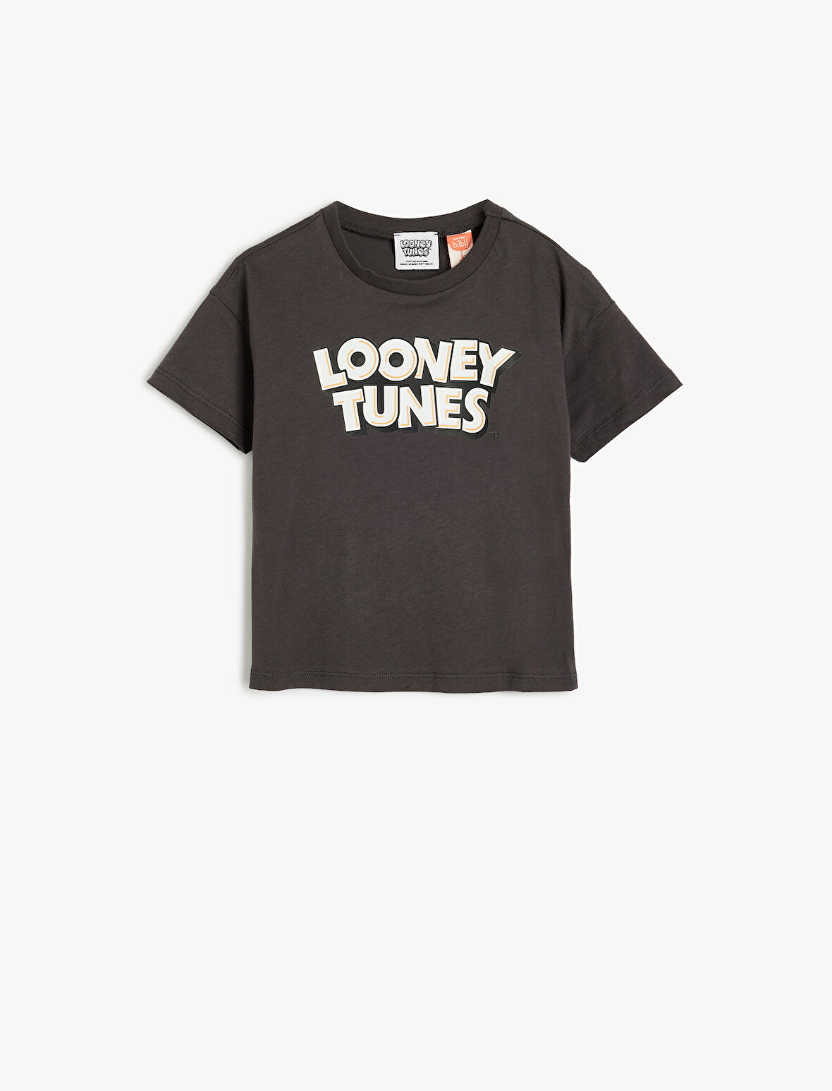 Tişört Lisanslı Looney Tunes Baskılı Kısa Kollu Pamuklu