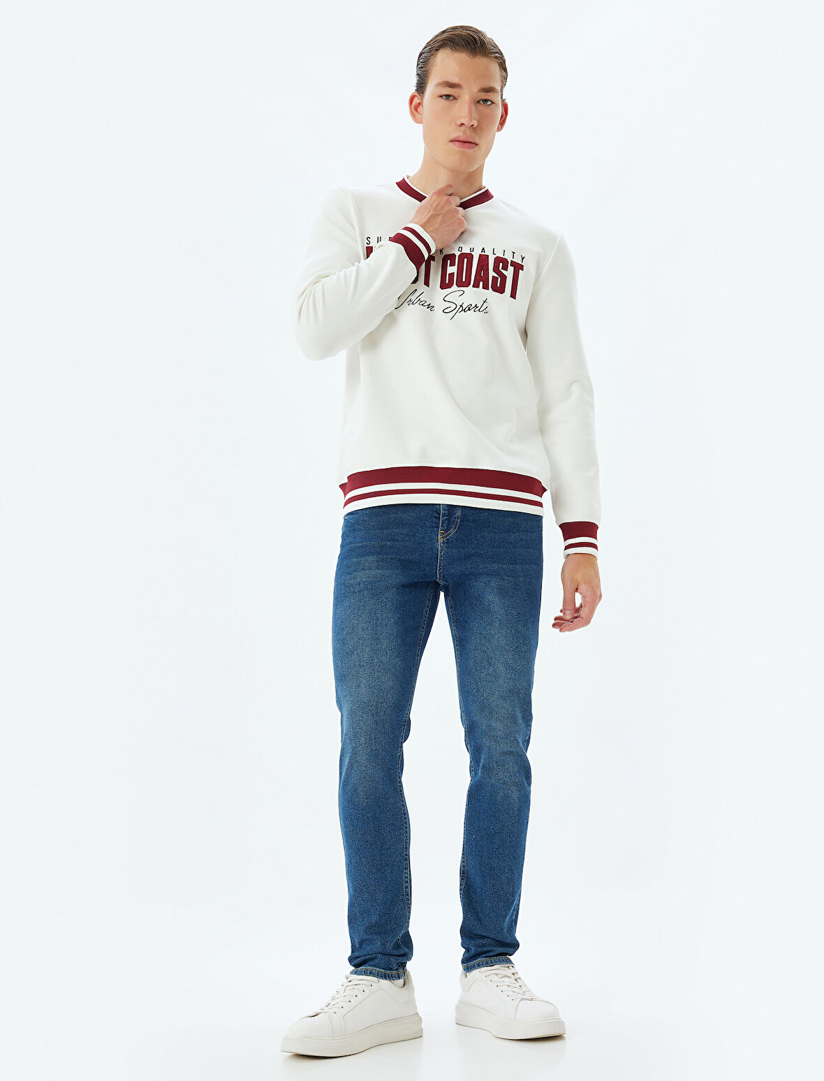 Slim Fit Kot Pantolon - Brad Jean
