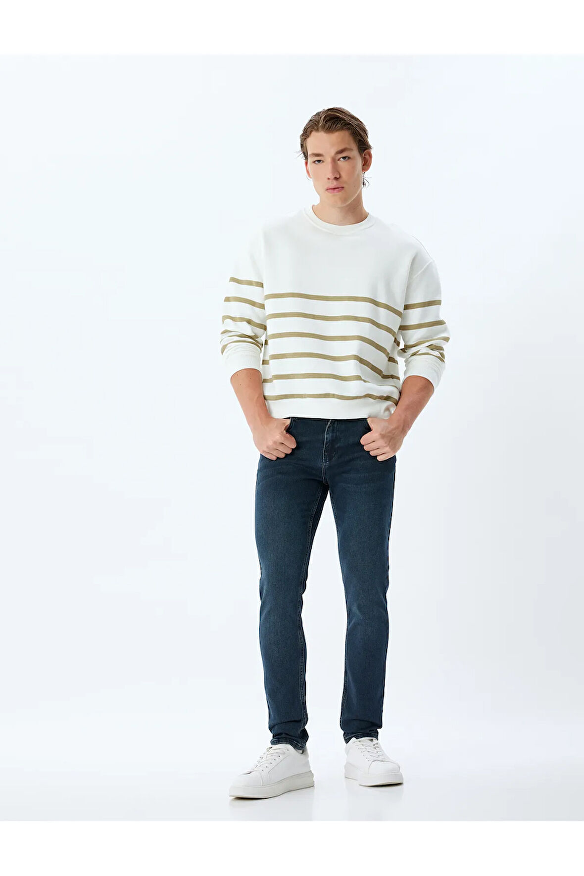 Slim Fit Kot Pantolon - Brad Jean