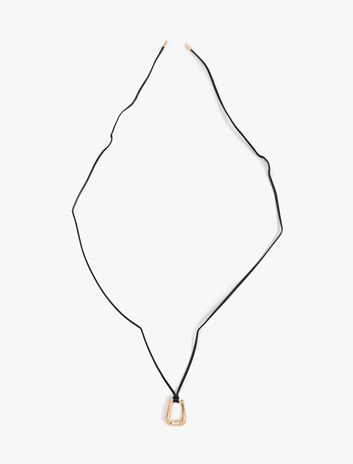 Geometrik Charm Detaylı Choker Kolye 