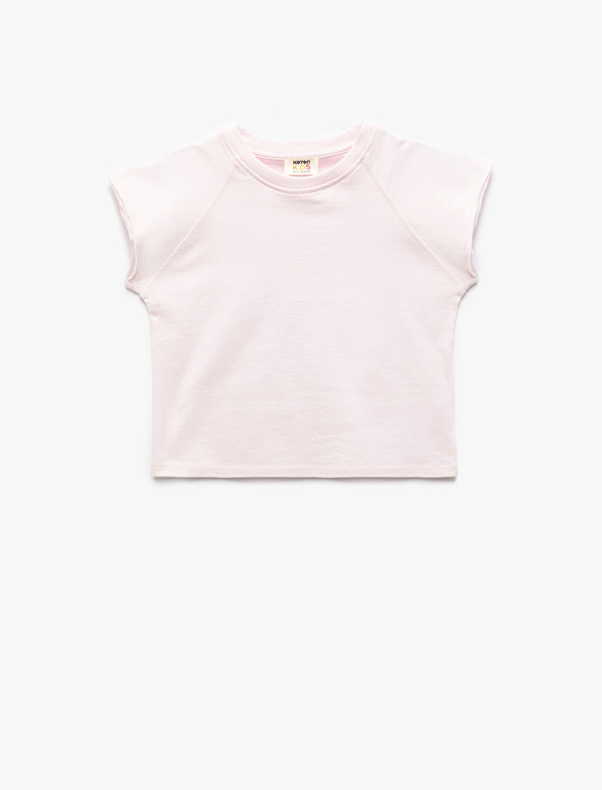 Basic Tişört Kısa Kollu Bisiklet Yaka Pamuklu