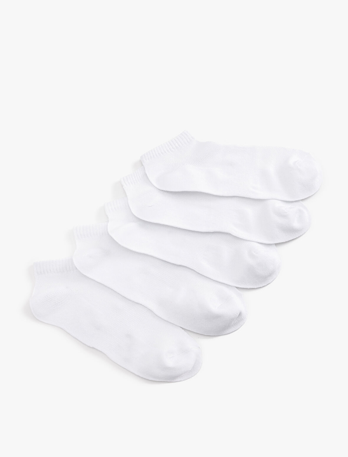 Pamuklu Basic 5'li Patik Çorap Seti