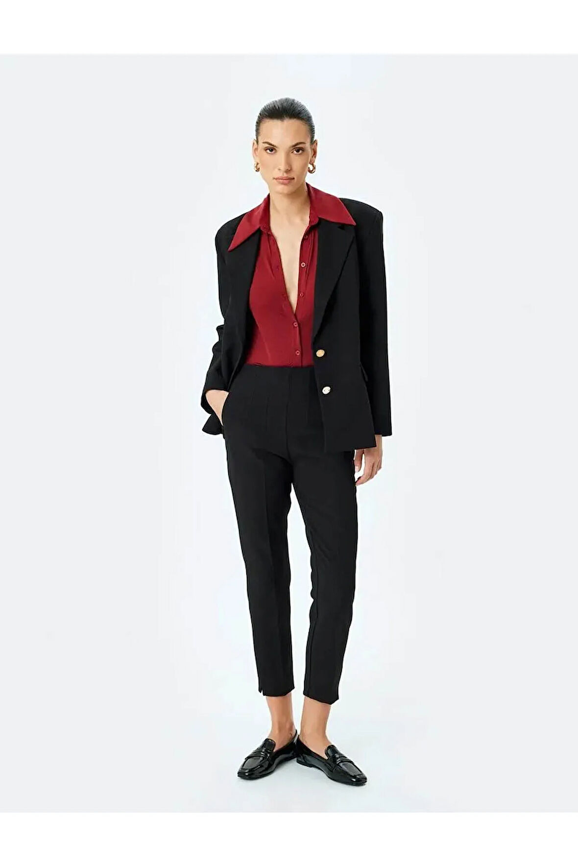Koton Kadın / Kız Siyah Pantolon (Model Kodu: 5Sak40036Uw999 )