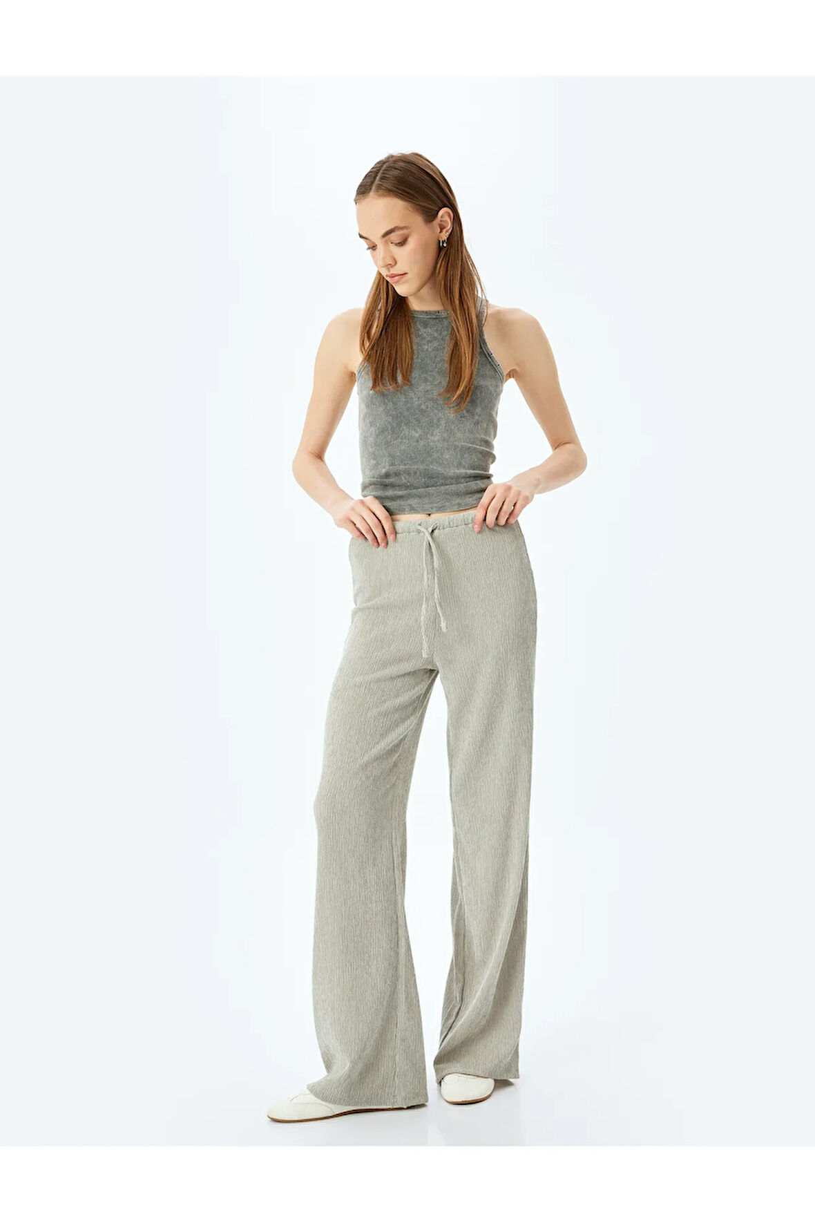 Koton Kadın / Kız Gri Pantolon (Model Kodu: 5Sal40047Ik031 )