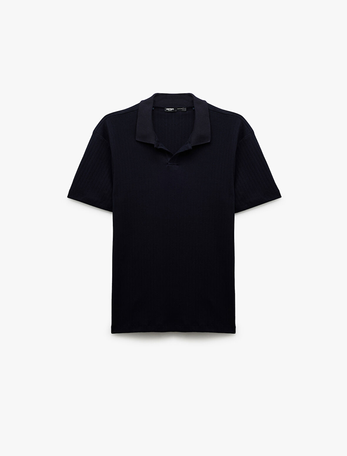 Kısa Kollu Pamuklu Slim Fit Polo Yaka Tişört