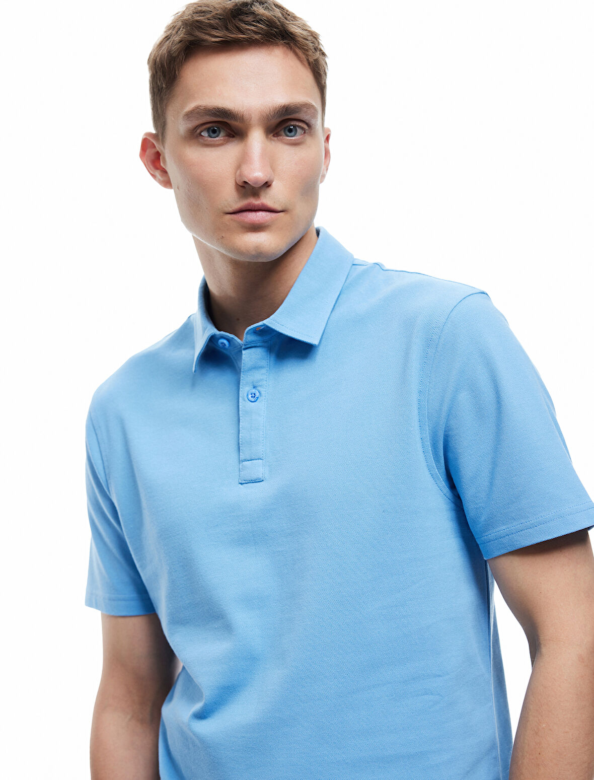 Pamuklu Regular Fit Kısa Kollu Polo Yaka Tişört