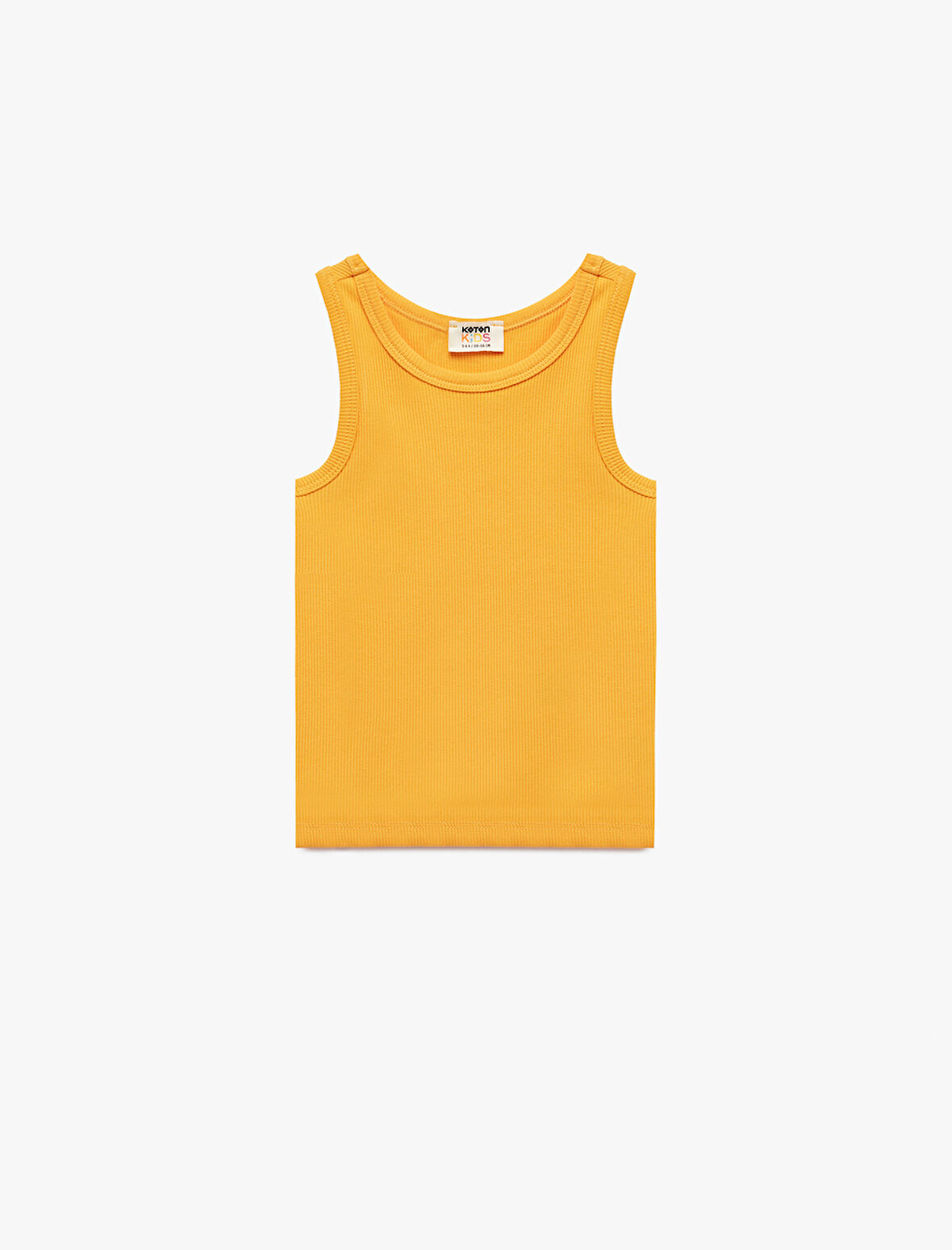 Pamuklu Bisiklet Yaka Kolsuz Kaşkorse Basic Atlet