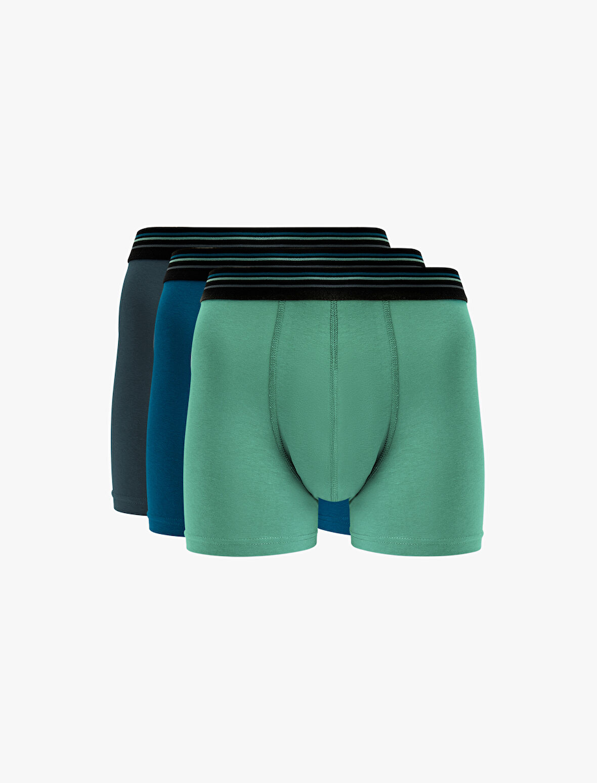 Pamuklu Oversize Erkek 3'lü Boxer Seti