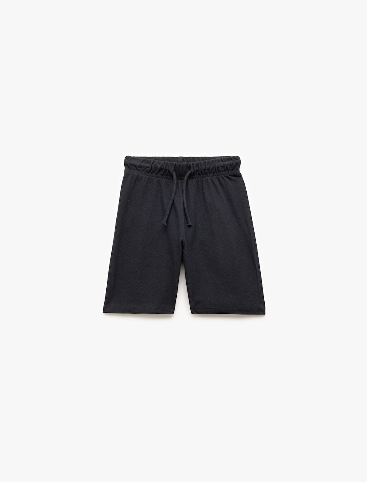 Pamuklu Beli Bağcıklı Basic Şort