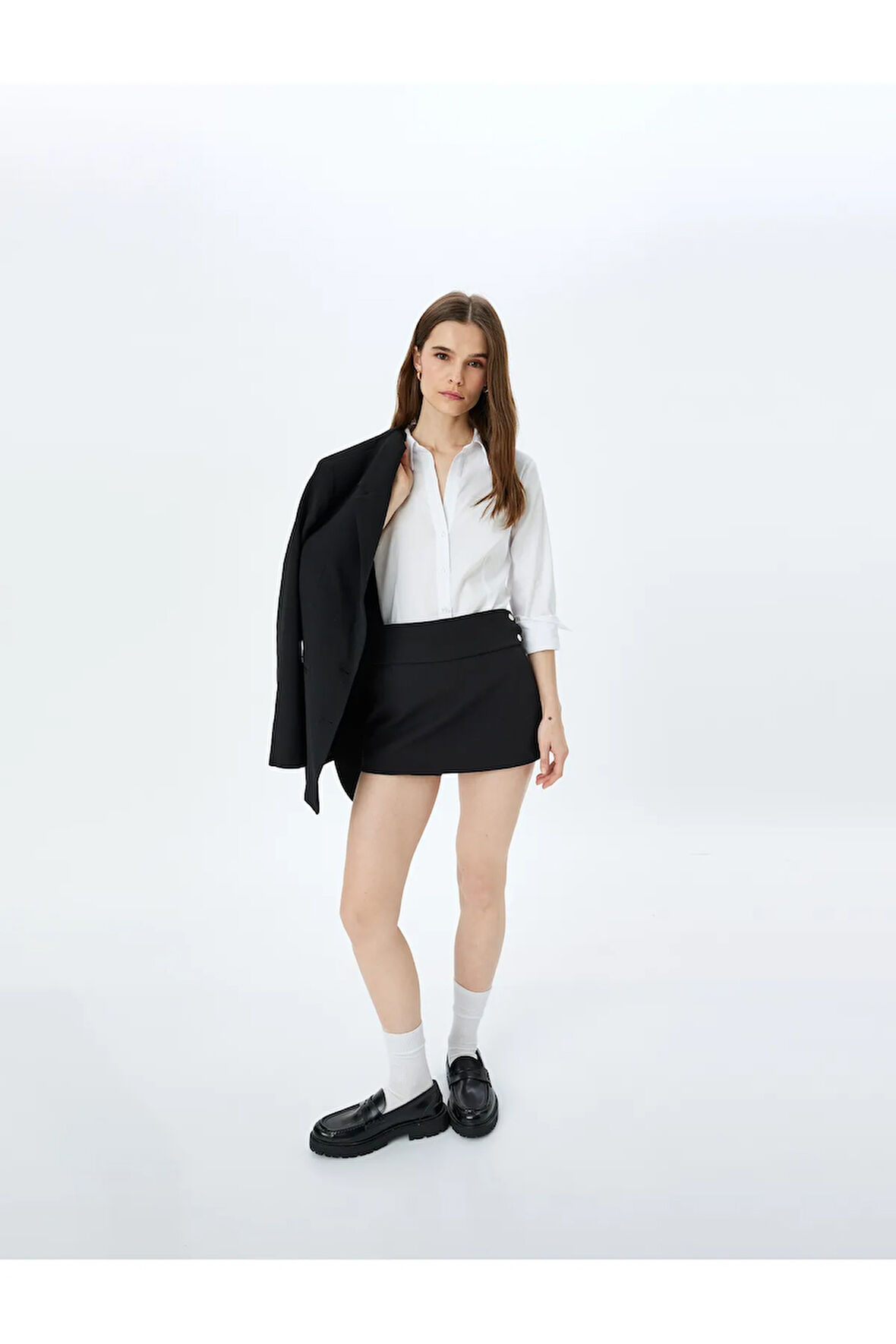 Koton Kadın / Kız Beyaz Gömlek (Model Kodu: 5Sak60046Uw000 )