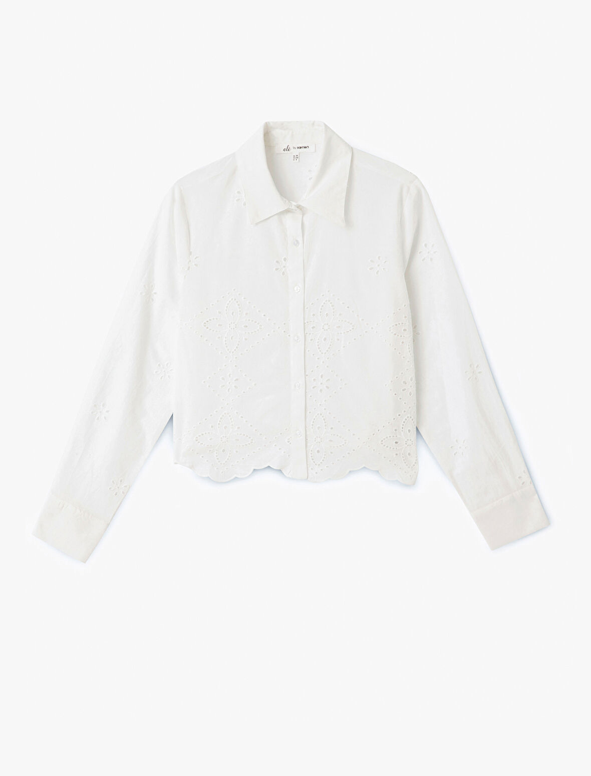 Düğmeli Fisto Detaylı Uzun Kollu Klasik Yaka Gömlek