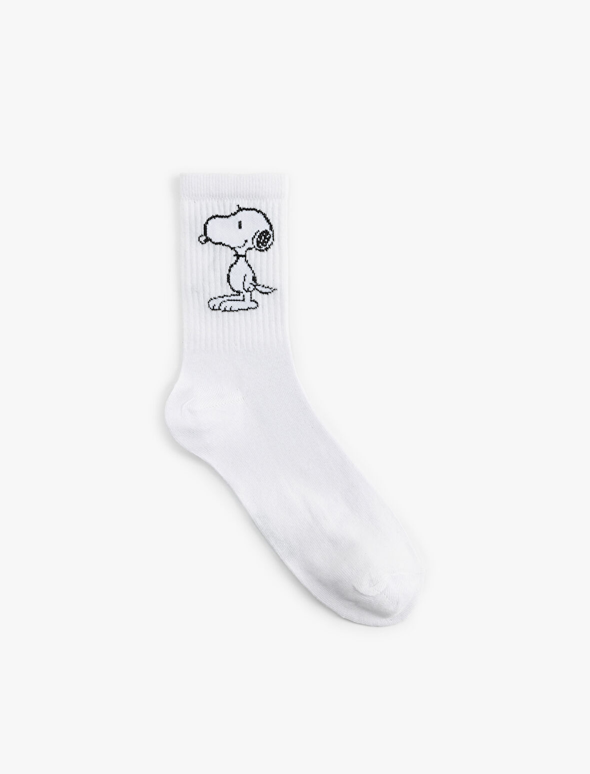 Snoopy Lisanslı Nakışlı Çorap