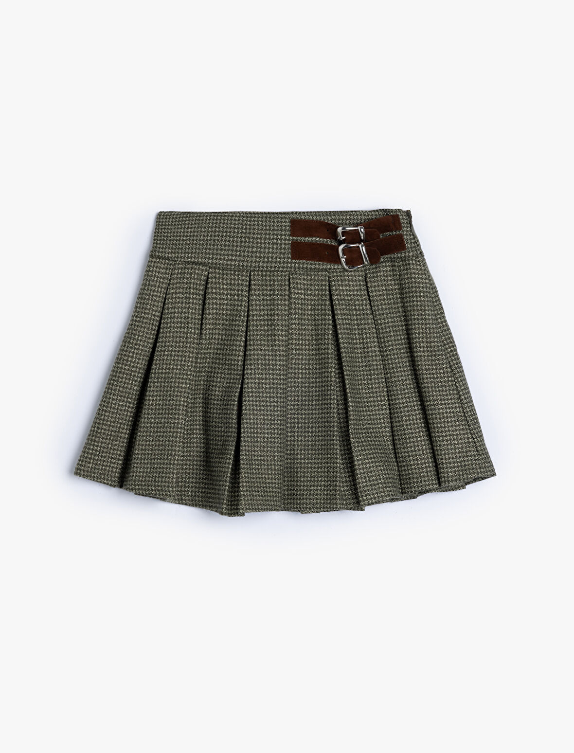 Pileli Etek Toka Detaylı