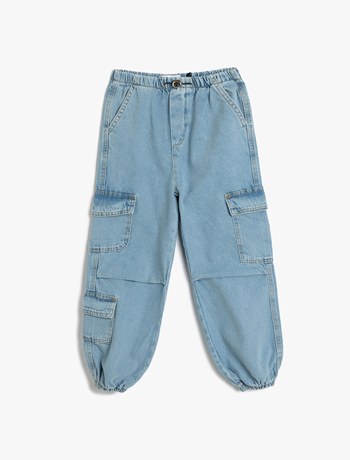 Jogger Kot Pantolon Kargo Cep Detaylı Pamuklu