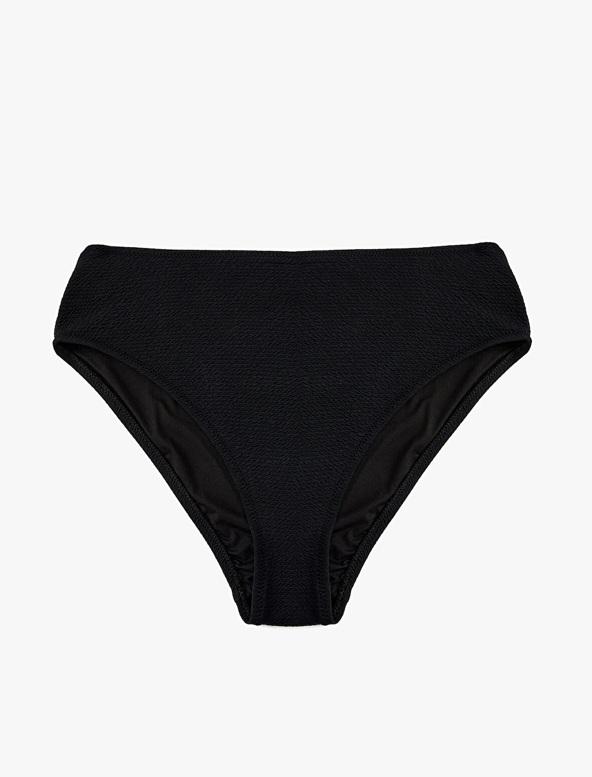 Astarlı Yüksek Bel Dokulu Bikini Altı