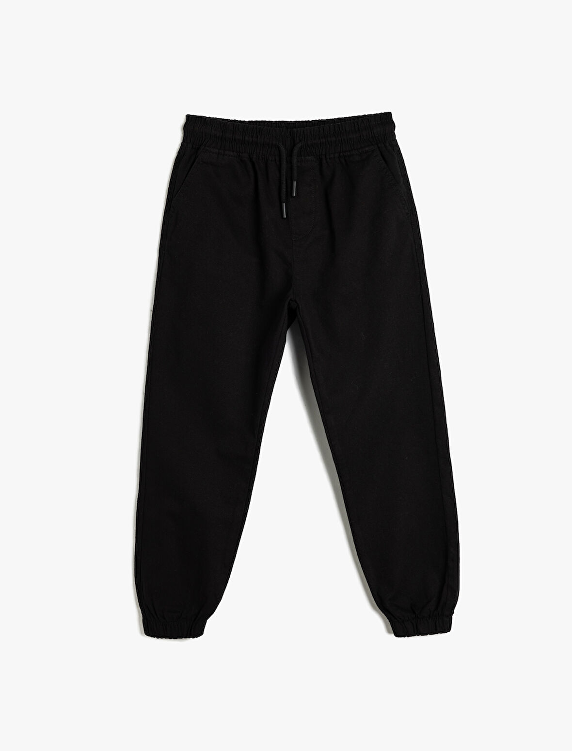 Cepli Pamuklu Beli Lastikli Jogger Pantolon 