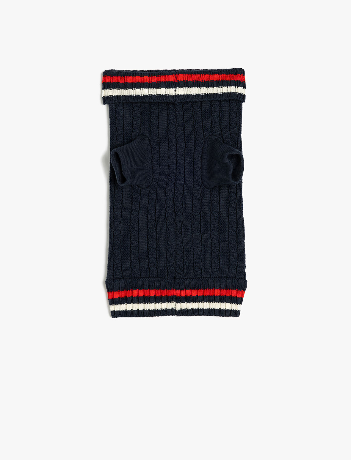 Biyeli Dik Yaka Köpek Kazağı