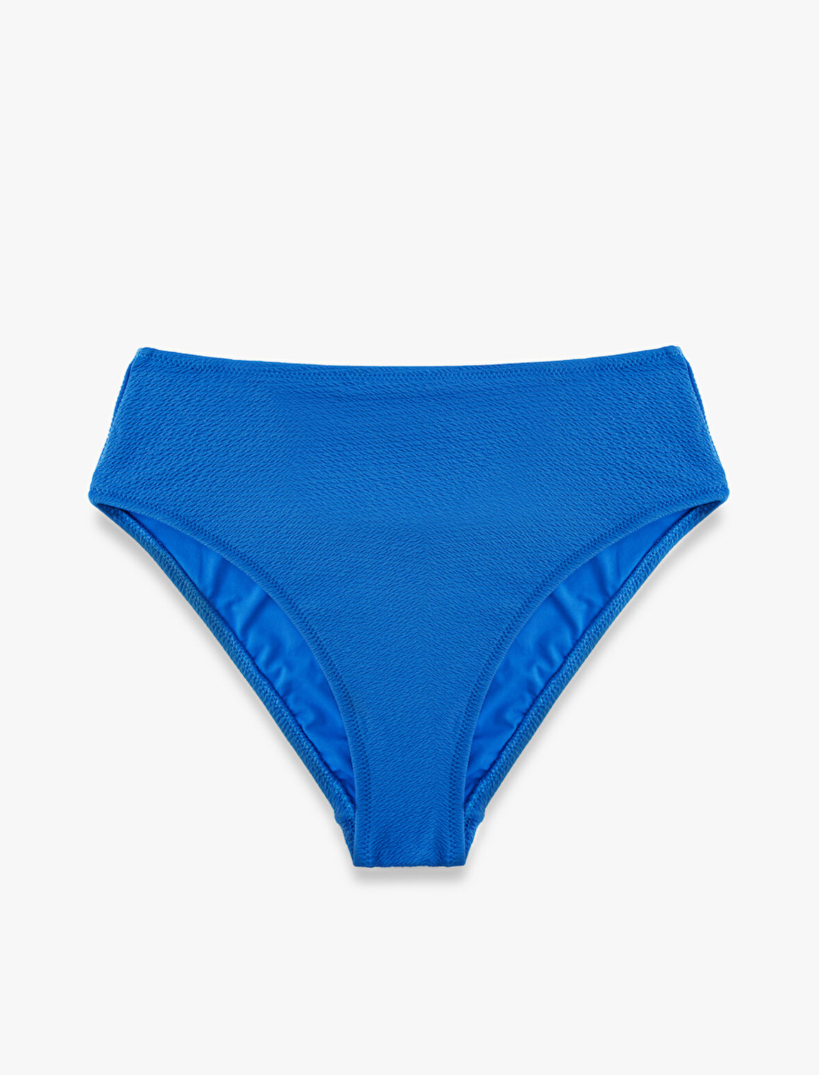 Astarlı Yüksek Bel Dokulu Bikini Altı