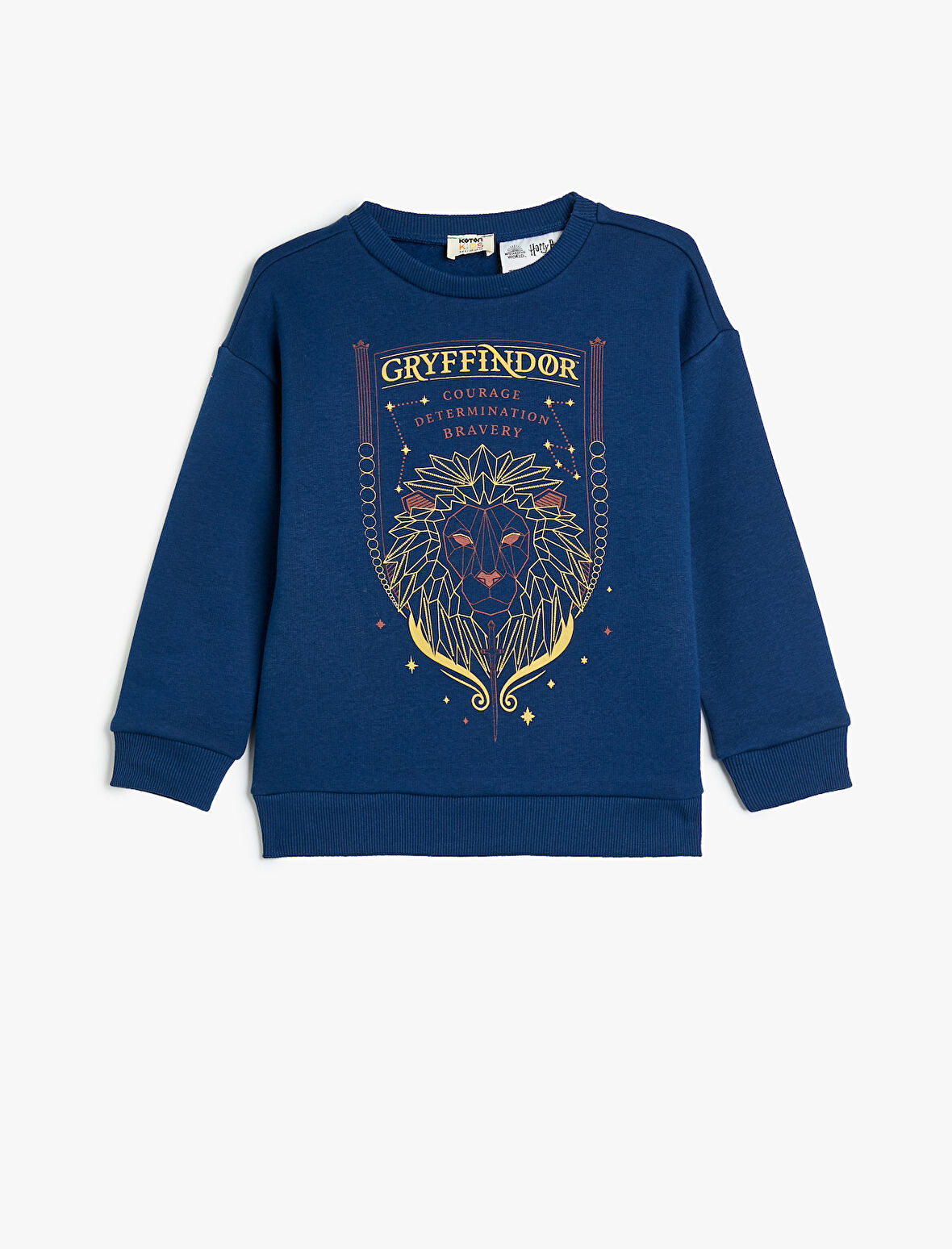 Harry Potter Sweatshirt Lisanslı Uzun Kollu Bisiklet Yaka 