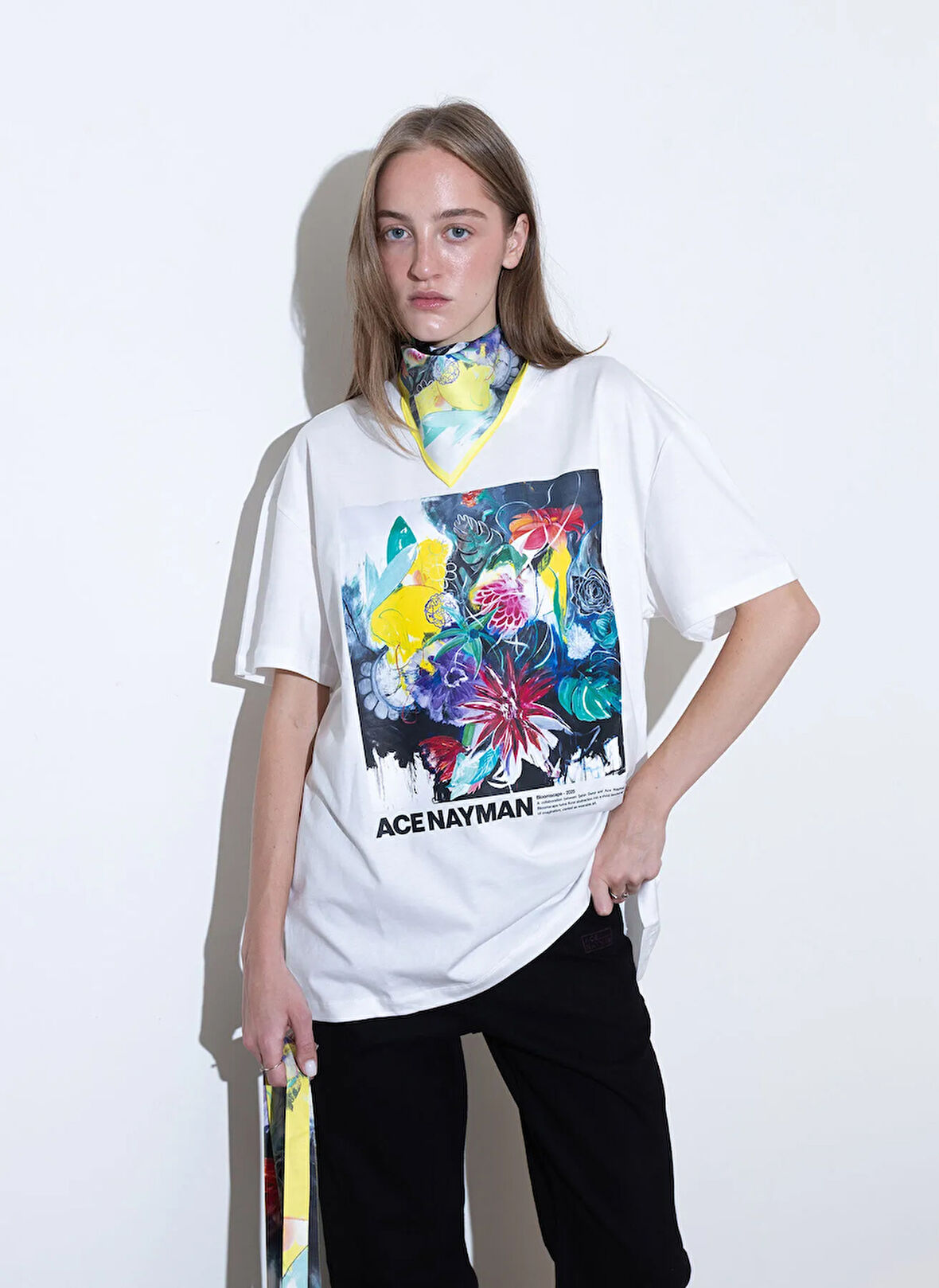 Ace Nayman Çok Renkli Kadın Atkı SD SCARF