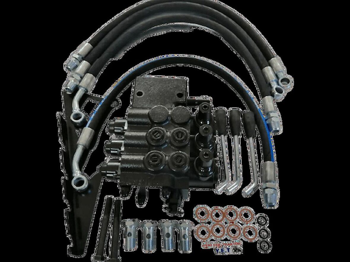 13846 Mf Hidrolik Damper Valfi Komple 3 Kollu - 4 Çıkışlı 10264 Özmen Z-156 - PY-13846
