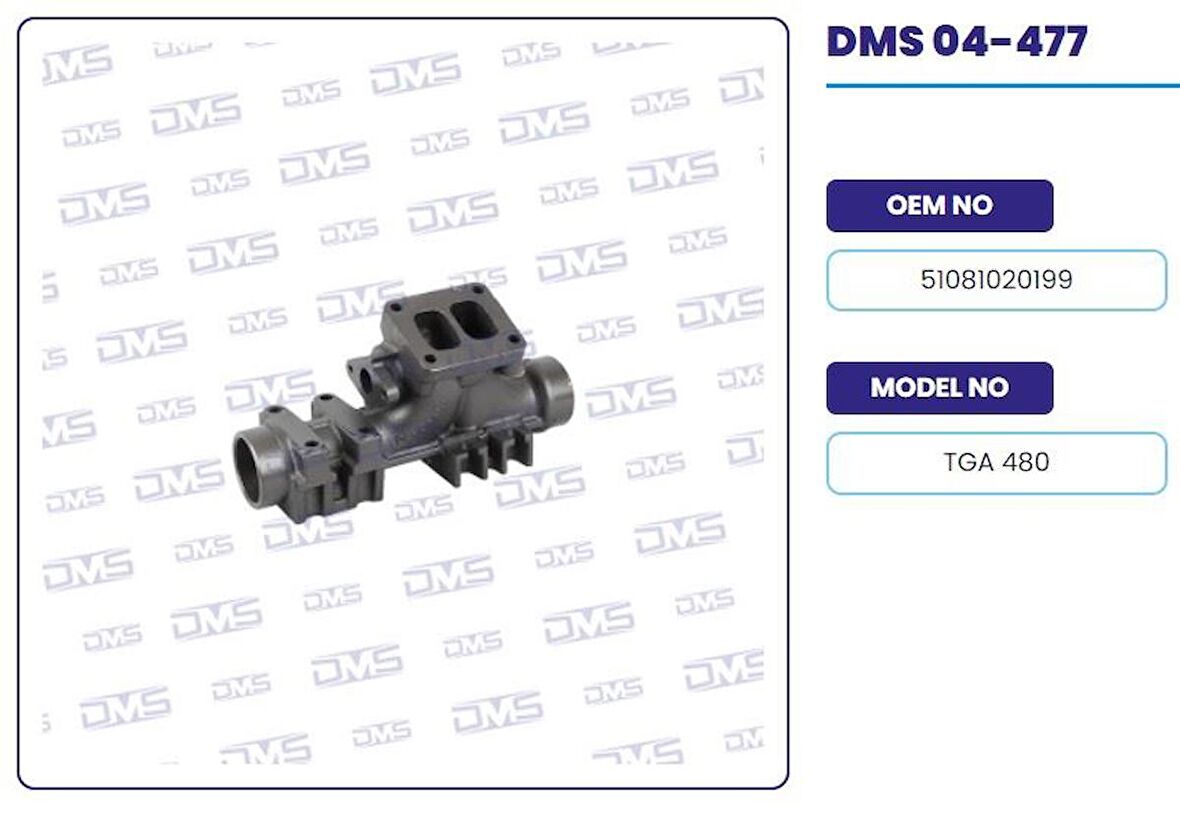 EGZOZ MANIFOLDU ORTA MAN TGA 480 - DEMOSAN 04-477