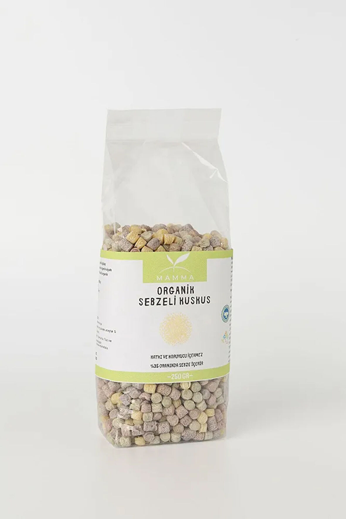 Organik Sebzeli Kuskus Makarna 250 gr