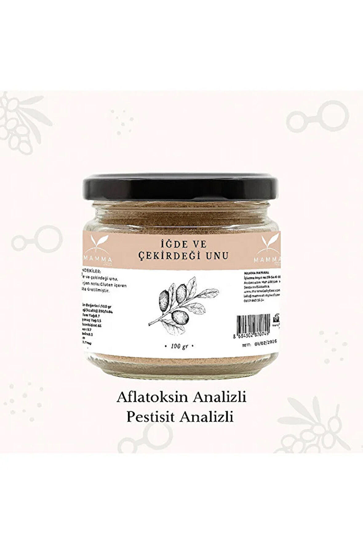 İğde ve İğde Çekirdeği Unu 100 gr