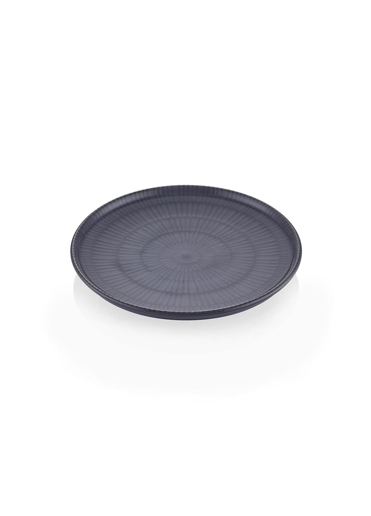 The Mia Noon Pasta Tabağı 6lı Set Gri 19 cm