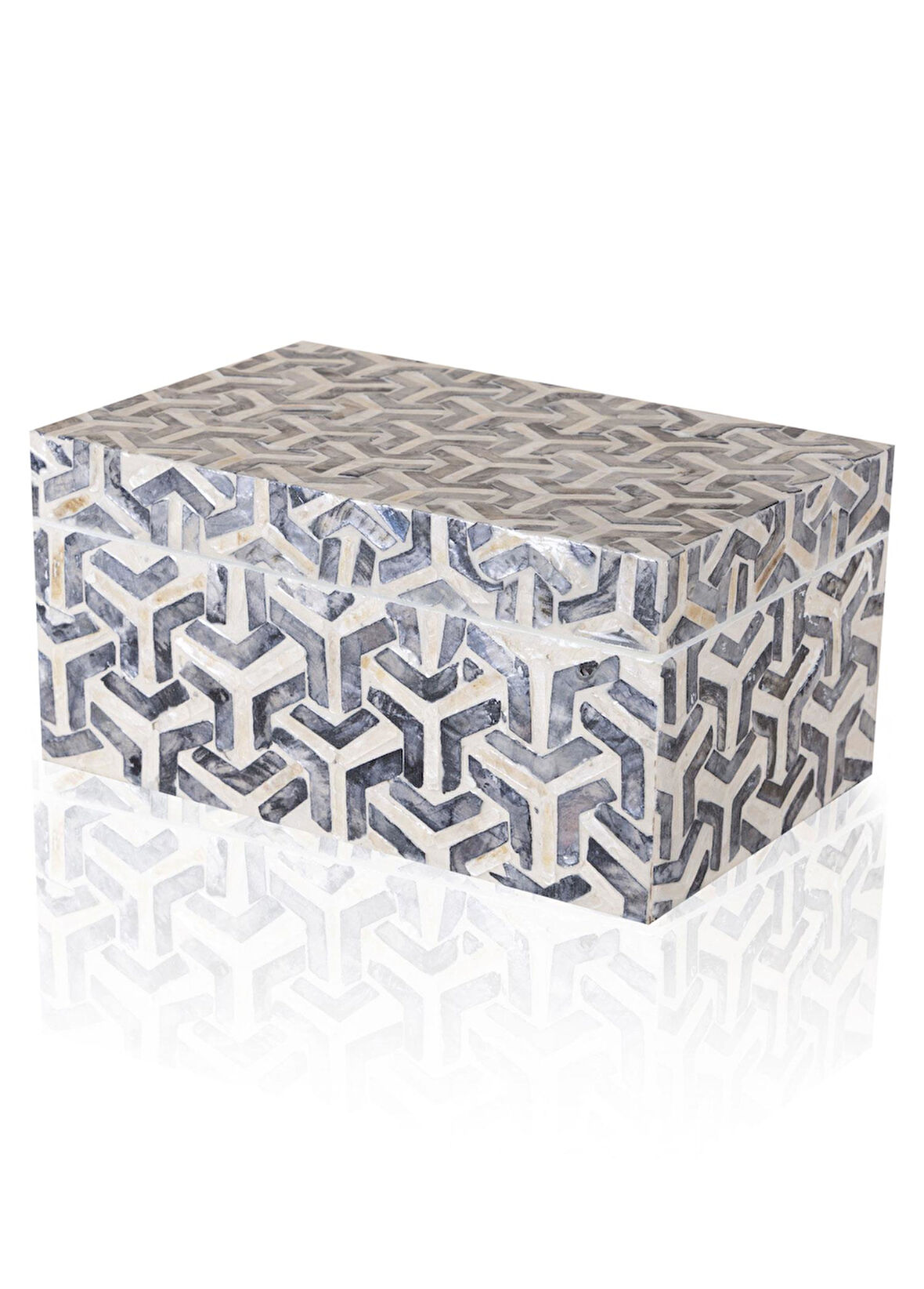 The Mia Sedef Dikdörtgen Kutu 25x16x12 cm TLC0087