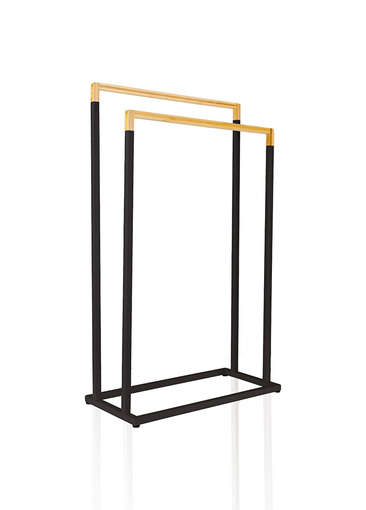 The Mia Metal Havlu Askılığı Siyah GLV0762