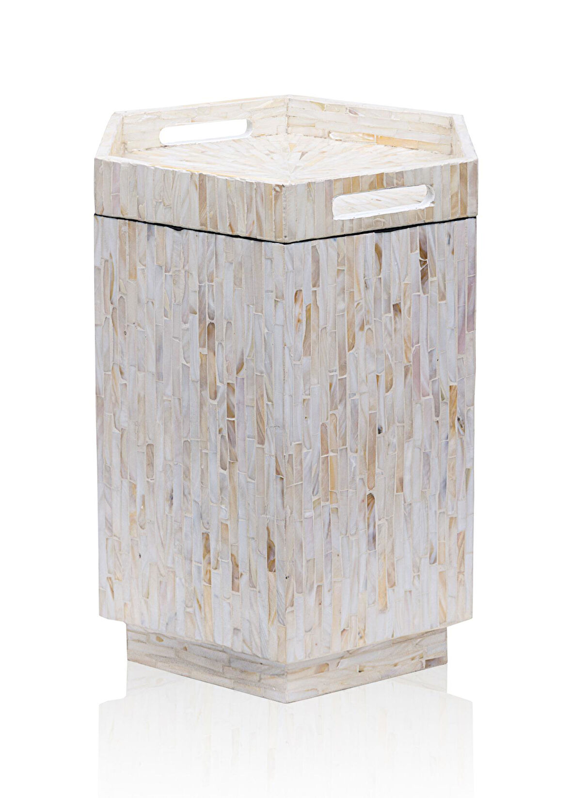 The Mia Sedef Tabure Yan Sehpa 38x33x47 cm TLC0131