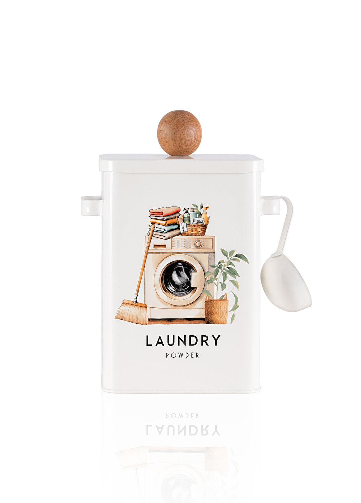 The Mia Storage Deterjan Saklama Kabı 13x20x28 cm