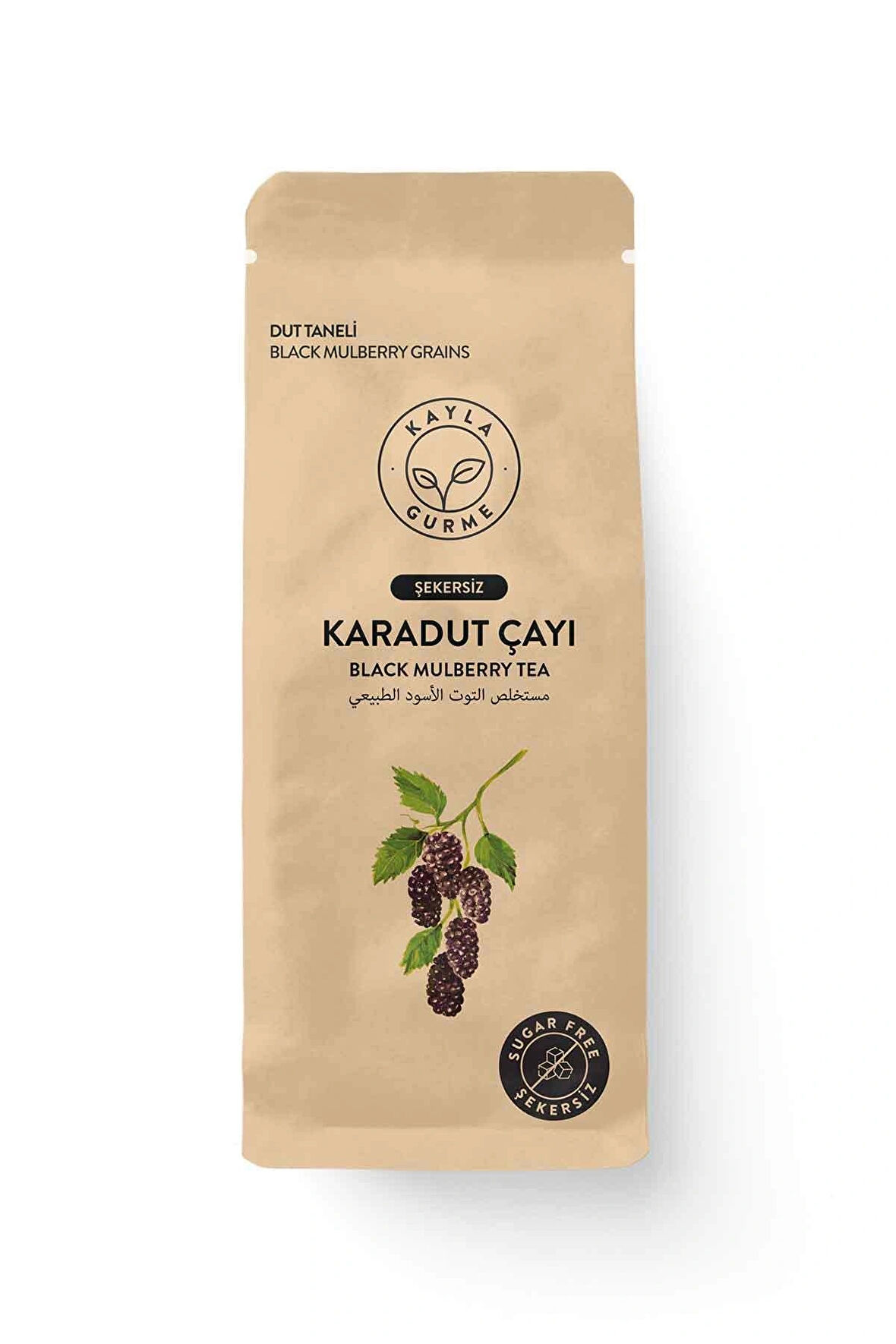 Kayla Gurme Şekersiz Karadut Çayı - Karadut Taneli 250 Gr.