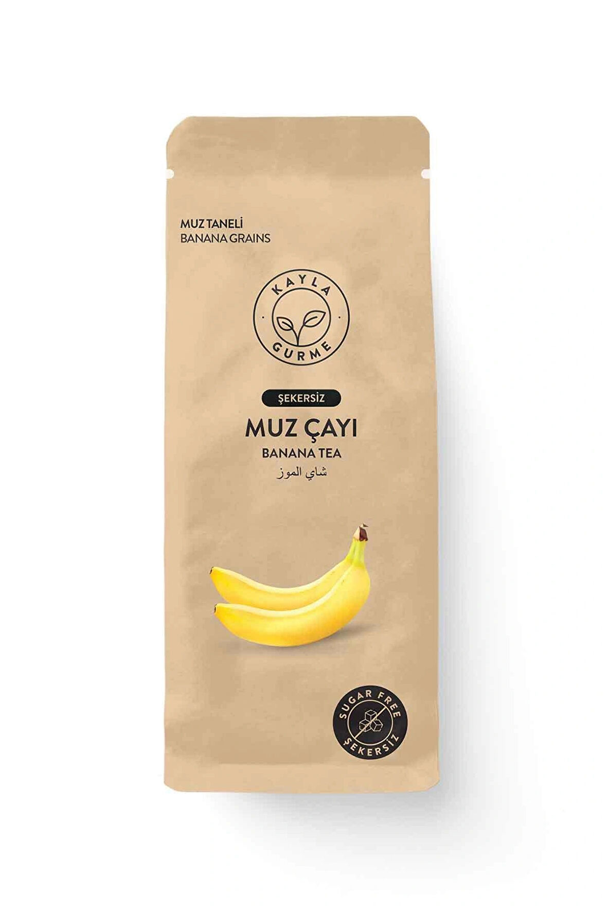 Kayla Gurme Şekersiz Muz Çayı - Muz Taneli - 250 Gr.