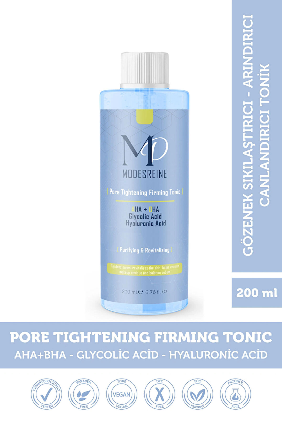 Pure Tightening Firming Tonic-Gözenek Sıklaştırıcı- Canlandırıcı 200 ML Tonik