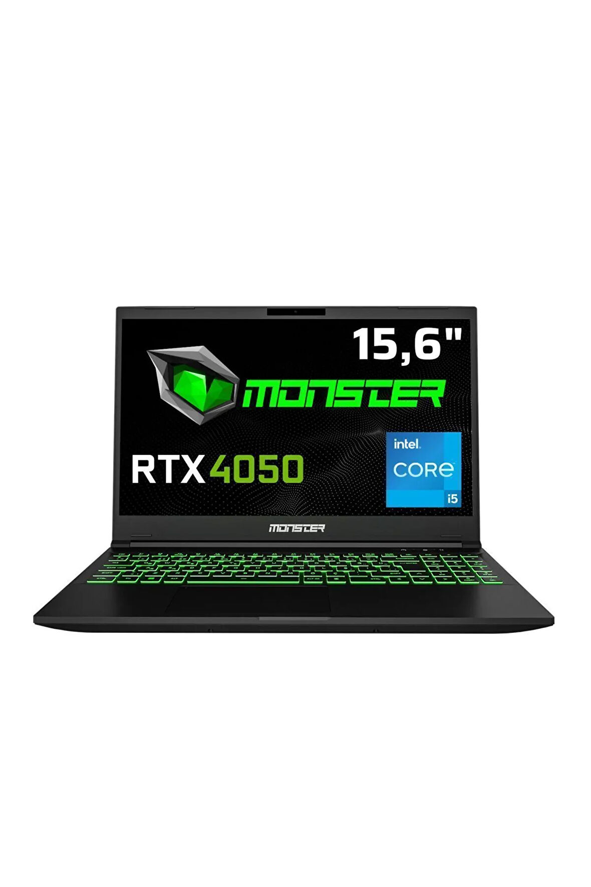 Monster Abra A5 V20.4.5 Intel Core i5 12450H 32 GB RAM 1 TB SSD 6 GB RTX 4050 Windows 11 15,6" FHD 144 Hz Oyun Bilgisayarı