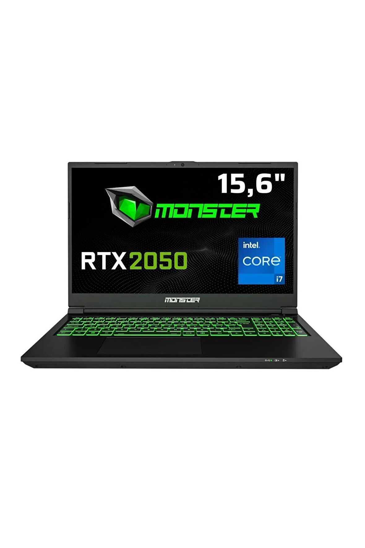 Monster Abra A5 V21.3.1 Intel Core i7 12700H 16 GB RAM 1 TB SSD 4 GB RTX 2050 Windows 11 15,6" FHD 144 Hz Oyun Bilgisayarı