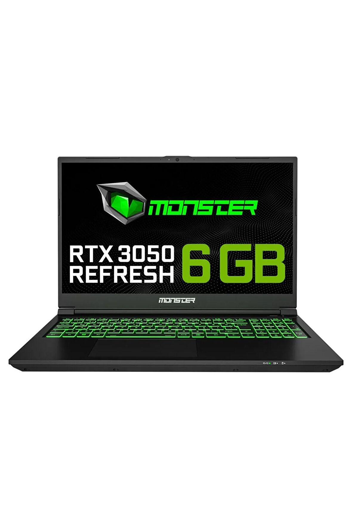 Monster Abra A5 V21.4 Intel Core i7 12700H 16 GB RAM 500 GB SSD 6 GB RTX 3050 FreeDOS 15,6" FHD 144 Hz Oyun Bilgisayarı