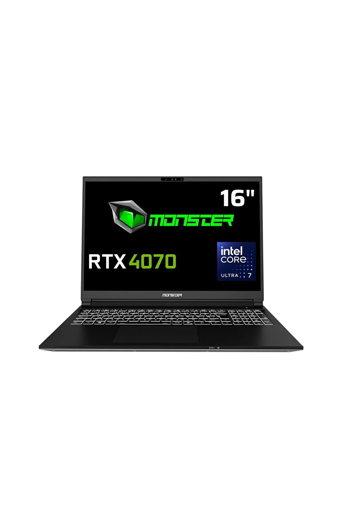 Monster Tulpar T6 V2.1 Core Ultra 7 155H 16 GB RAM 500 GB SSD 8 GB RTX 4070 FreeDOS 16" WQXGA 240 Hz Taşınabilir Bilgisayar