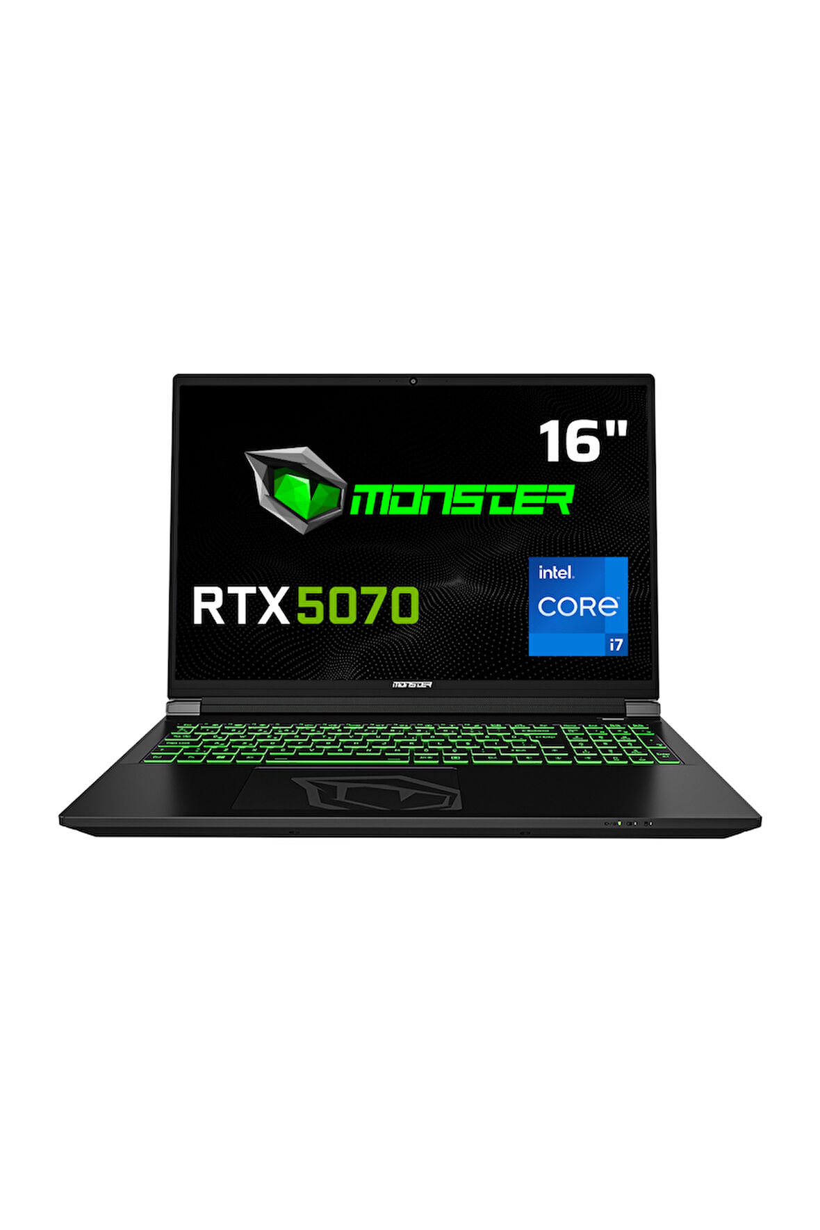 Monster Tulpar T6 V3.4.9 Intel Core i7 13700HX 64 GB RAM 1 TB SSD RTX 5070 Windows 11 Home 16" FHD+ 165 Hz Oyun Bilgisayarı