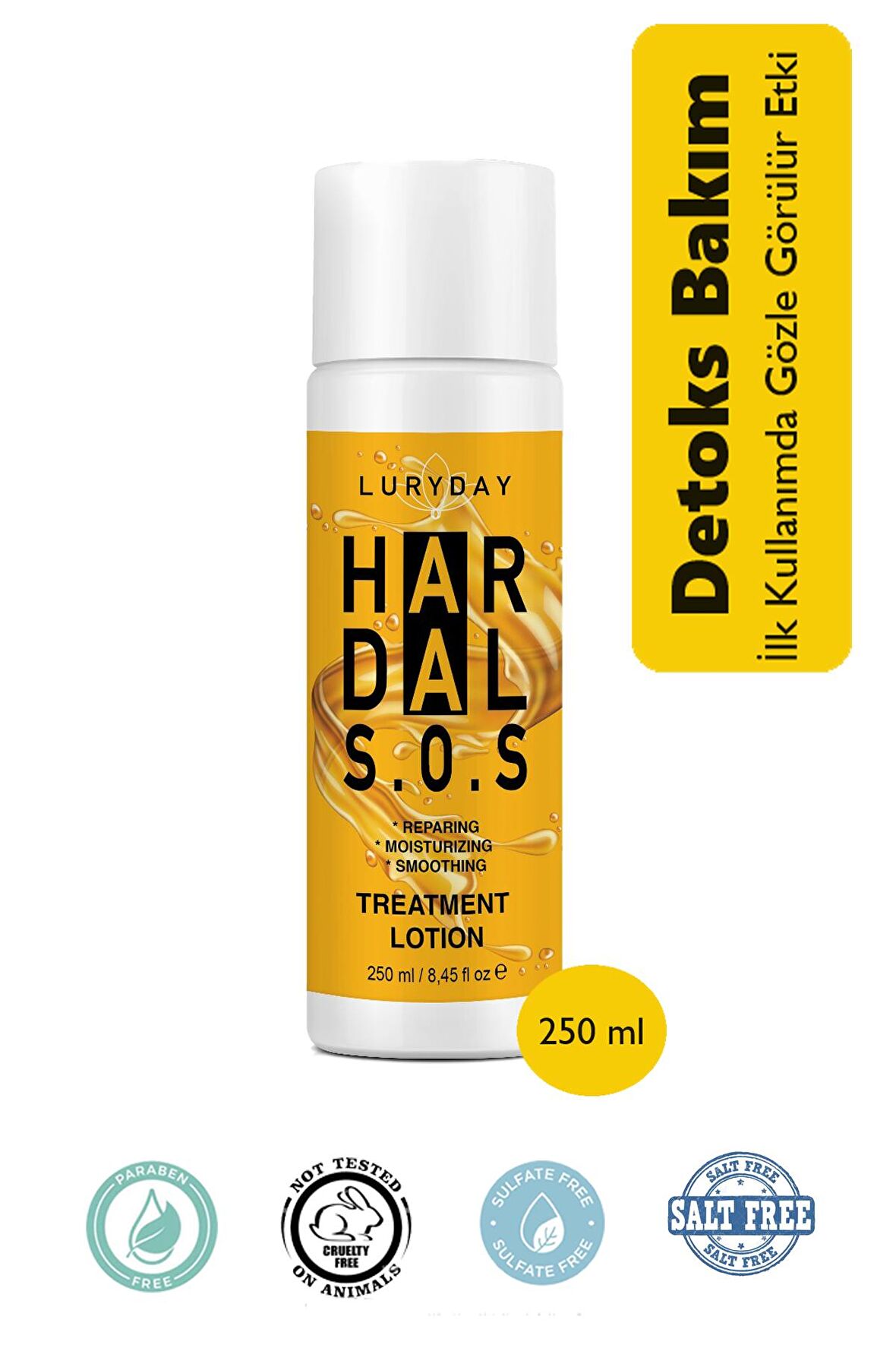 Hardal S.O.S Acil Detoks Saç Bakım  250 Ml